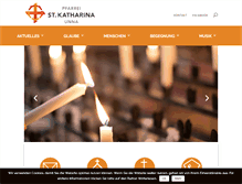 Tablet Screenshot of kirche-unna.de